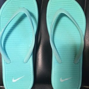 Brand new soft Nike flip flops